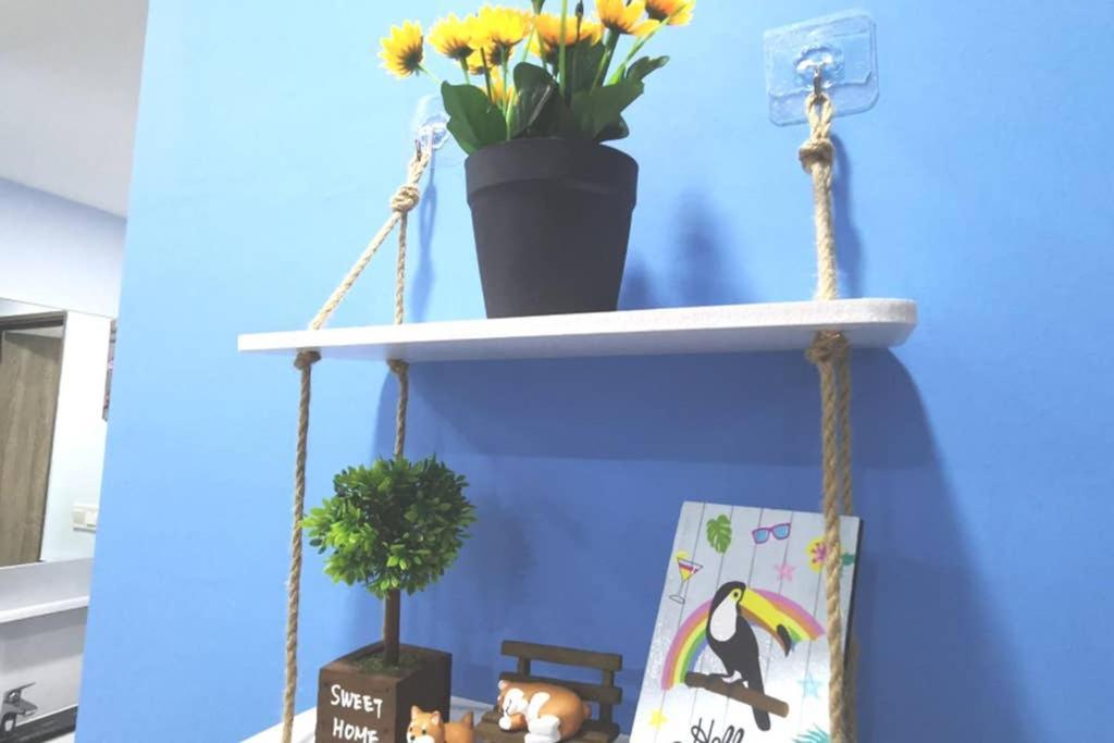 Cozy Blue N Relaxing Ocean Sweet Home@Central Park Johor Bahru Bagian luar foto